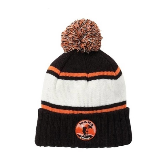 AMERICAN NEEDLE MARS EXPLORER KNIT POM BEANIE - Picture 1 of 4